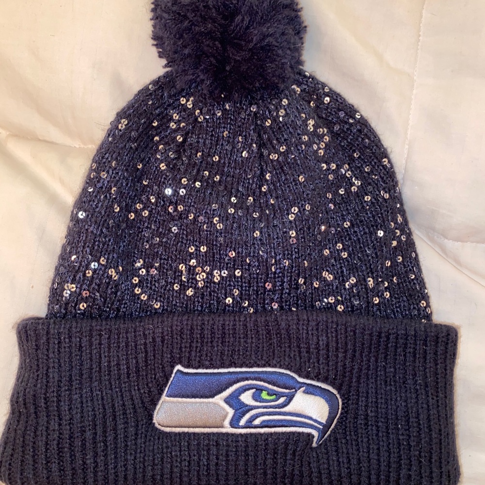 Seahawks beanie